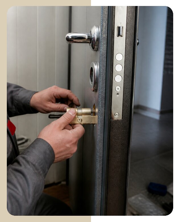Замена замка входной двери с выездом мастера в Междуреченске